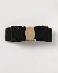 Ferragamo - New Vara Cotton Blend Hair Clip - Lyst