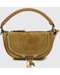 Chloé - Chlo&Eacute Marcie Small Wildledertasche - Lyst