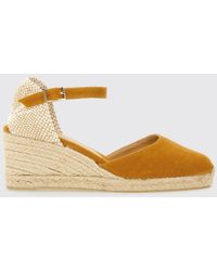 Castañer - Elegant Espadrille Wedge Ankle Strap Shoes For Versatile Style And Comfort - Lyst