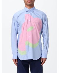 Comme des Garçons - Comme Des Gar&Ccedil	Ons Floral Print Cotton Shirt - Lyst