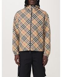 Burberry - Reversible Nylon Jacket With Vintage Check Print - Lyst