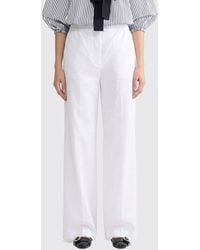 Patou - Organic Cotton Wide-Leg Pants - Lyst