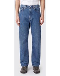 Our Legacy - Third Cut Jeans Von Mit Mittlerer Leibhöhe Und Geradem Schnitt Aus Baumwolldenim - Lyst