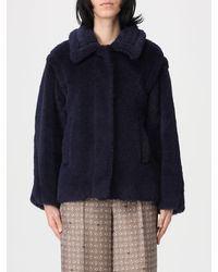 Max Mara - Alpaca Fur Coat - Lyst