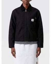 Carhartt - Organic Cotton Jacket With Logo - Lyst