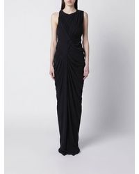 Entire studios - Draped Cotton Dress - Lyst