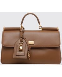 Dolce & Gabbana - Dolce &Amp Gabbana My Sicily Plongé Leather Bag - Lyst