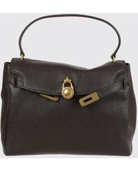 Michael Kors - Large Hamilton Grained Leather Handbag With Padlock - Lyst