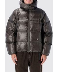 ROA - Waterproof Quilted Nylon Down Jacket With Hood And Logo - Lyst
