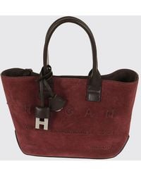 Hogan - Mini-Handtasche Address Aus Leder Mit Doppeltem Henkel Und Charm - Lyst