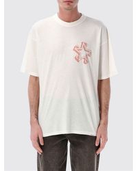 Represent - Cotton Crew-Neck T-Shirt With Logo - Lyst