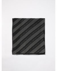 Emporio Armani - Sciarpa Logata - Lyst