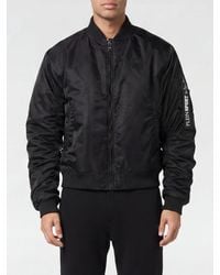 Philipp Plein - Nylon Bomber Jacket - Lyst