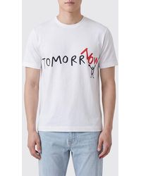 Comme des Garçons - Cotton T-Shirt With Slogan Print - Lyst