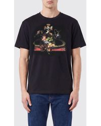Vivienne Westwood - Graphic Print Crewneck Cotton T-Shirt - Lyst