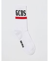 Gcds - Socken Aus Stretch-Baumwolle Mit Jacquard-Logo - Lyst