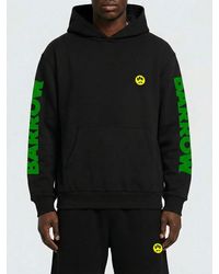 Barrow - Cotton Hoodie With Logo - Lyst