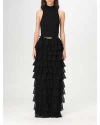 Elisabetta Franchi - Vestidos Negro - Lyst