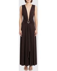 Christopher Esber - Long Jersey Dress - Lyst