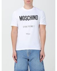 Moschino - T-shirt in jersey organico - Lyst