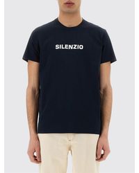 Aspesi - Cotton T-Shirt With Slogan - Lyst