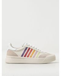 DSquared² - Sneakers New Jersey in pelle e camoscio - Lyst