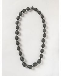 Emporio Armani - Frosted Resin Necklace - Lyst