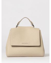 Orciani - Sveva Soft Hammered Leather Bag - Lyst