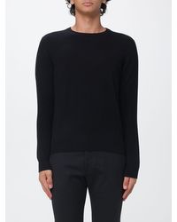 Malo - Pure Cashmere Crewneck Jumper With Ribbed Trims - Lyst