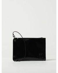 Christian Louboutin - Pouch In Python Print Leather - Lyst