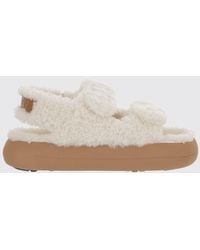 Moon Boot - Shearling Sandal - Lyst