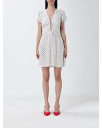 Mar De Margaritas - Printed Viscose Mini Dress - Lyst