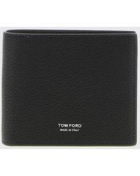 Tom Ford - Hammered Leather Wallet - Lyst