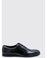 Jil Sander - Brushed Leather Derby Shoes - Lyst
