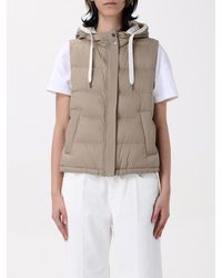 Brunello Cucinelli - Gilet Imbottito - Lyst
