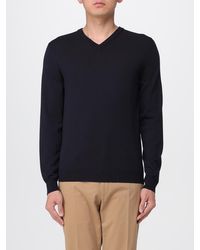 Zanone - Wool V-Neck Sweater - Lyst