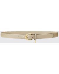 Ralph Lauren - Saffiano Leather Belt - Lyst