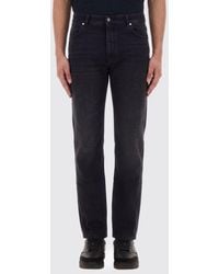 Givenchy - Straight-Fit Cotton Denim Jeans With Contrast Logo - Lyst