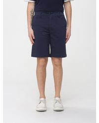 Eleventy - Stretch Cotton Shorts - Lyst