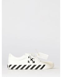 Off-White c/o Virgil Abloh - Vulcanized Cotton Canvas Sneakers - Lyst