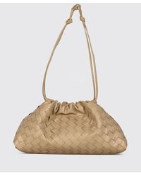 Bottega Veneta - Dustbag Notte Woven Calfskin Leather Bucket Bag - Lyst