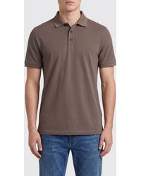 Emporio Armani - Cotton Polo Shirt - Lyst