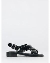 Church's - Brushed Leather Sandal With Studs - Lyst