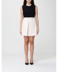 Gucci - Wool And Silk Mini Dress - Lyst