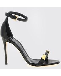 Elisabetta Franchi - Leather Sandals - Lyst