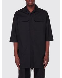 Rick Owens - Casual Stretch Cotton Shirt - Lyst