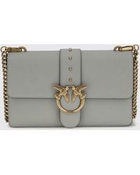 Pinko - Love One Classic Leather Bag - Lyst