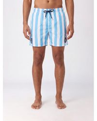 MC2 Saint Barth - Swimsuit With Logo - Lyst