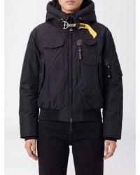 Parajumpers - Gobi Recycled Nylon Bomber Jacket With Hood And Hook - Lyst