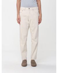 Lardini - Regular Fit Cotton Denim Jeans - Lyst